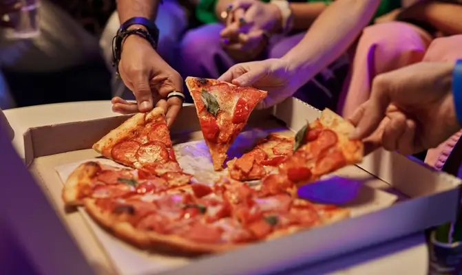 Team Building Meal Delivery San Antonio, Godfather’s Pizza