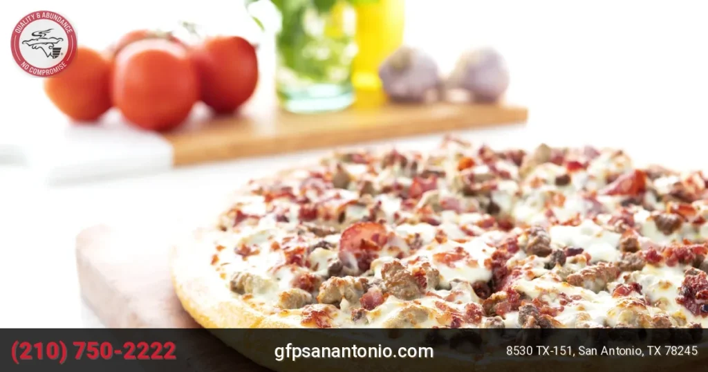 godfather pizza all meat combo golden crust san antonio