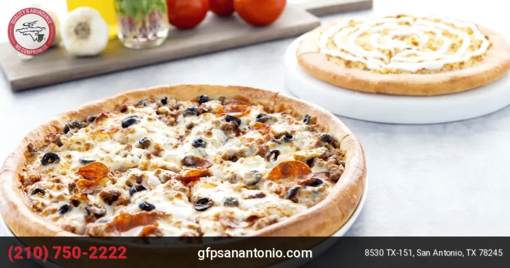 godfather pizza specialty and side party spread san antonio