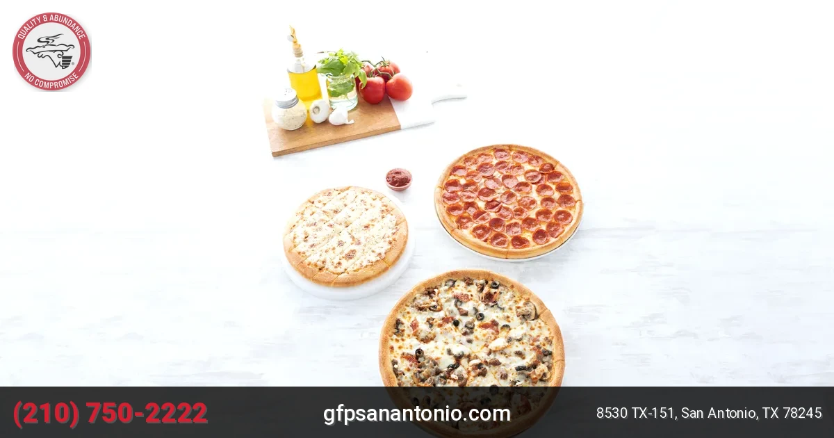 godfather pizza classic combo feast delivery san antonio
