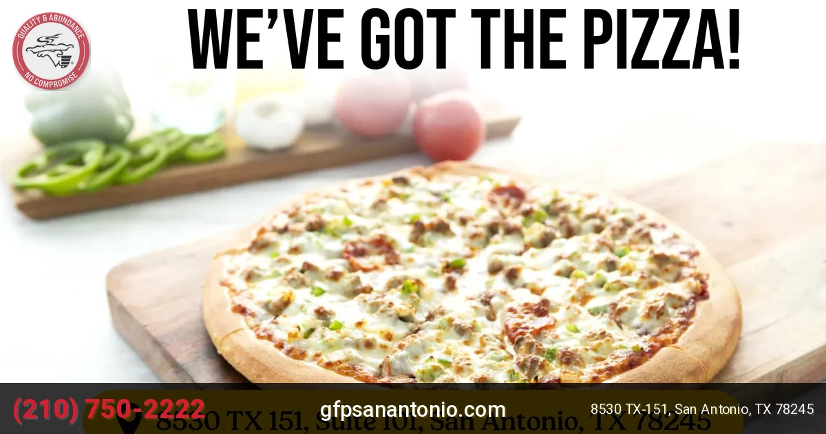 godfather pizza variety meat and veggie san antonio