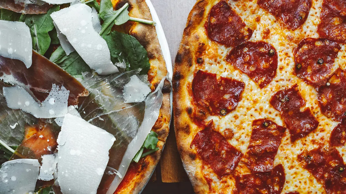 Godfathers Pizza vs Big Lous Pizza San Antonio Pizza Showdown